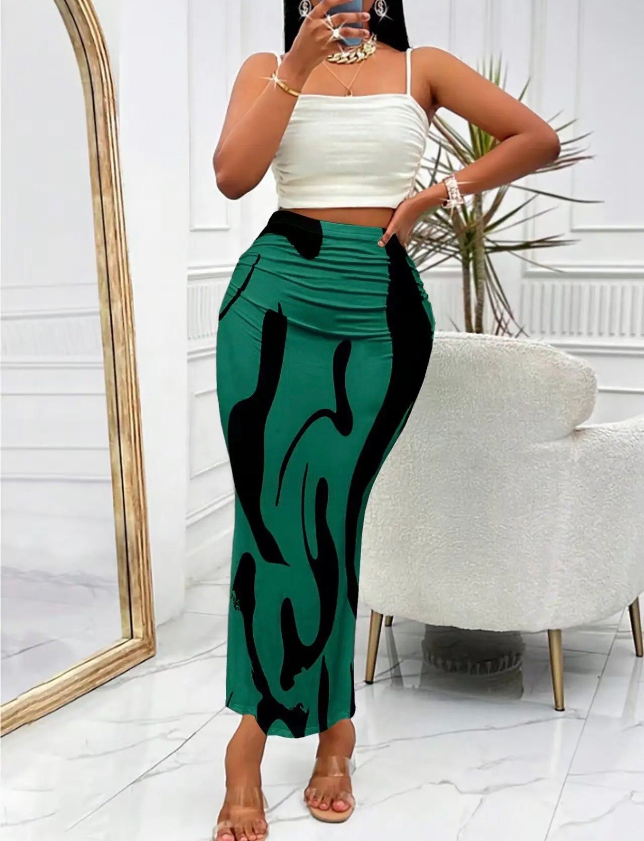 Falda Maxi bodycon - Imagen 5