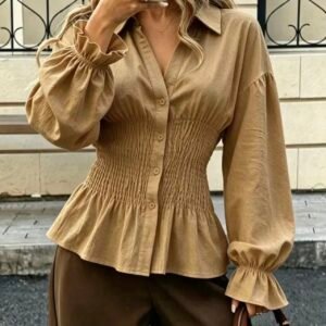 Blusa fruncida