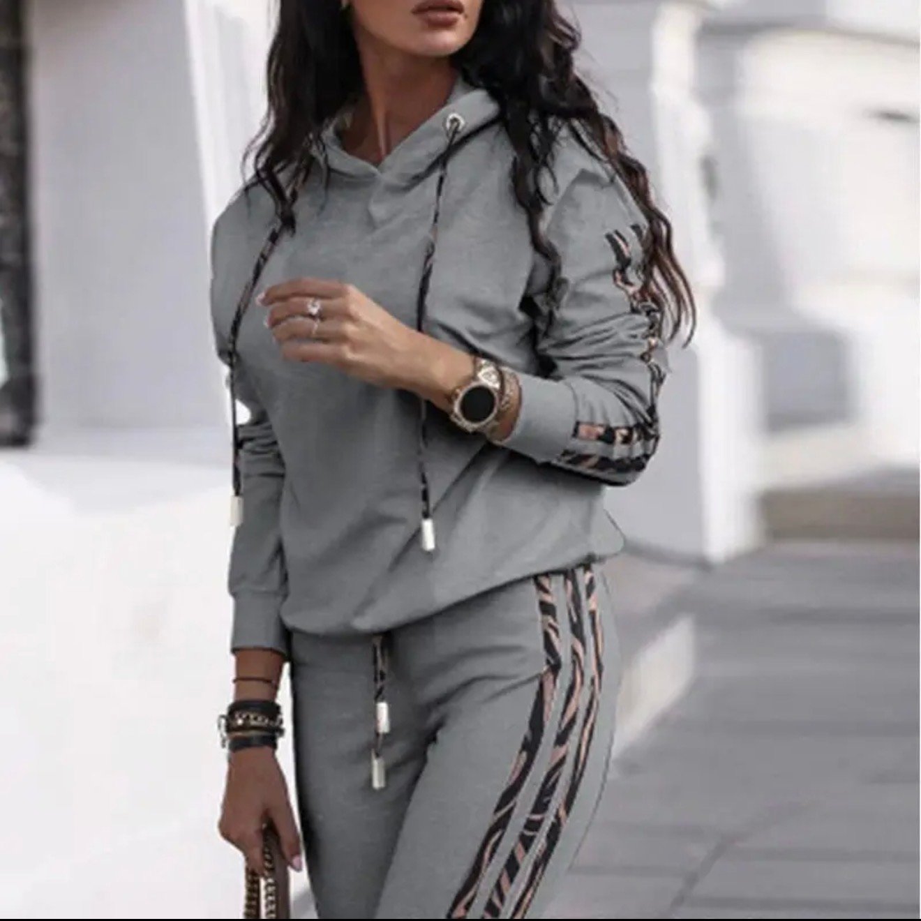 Conjunto jogger rayas - Imagen 4