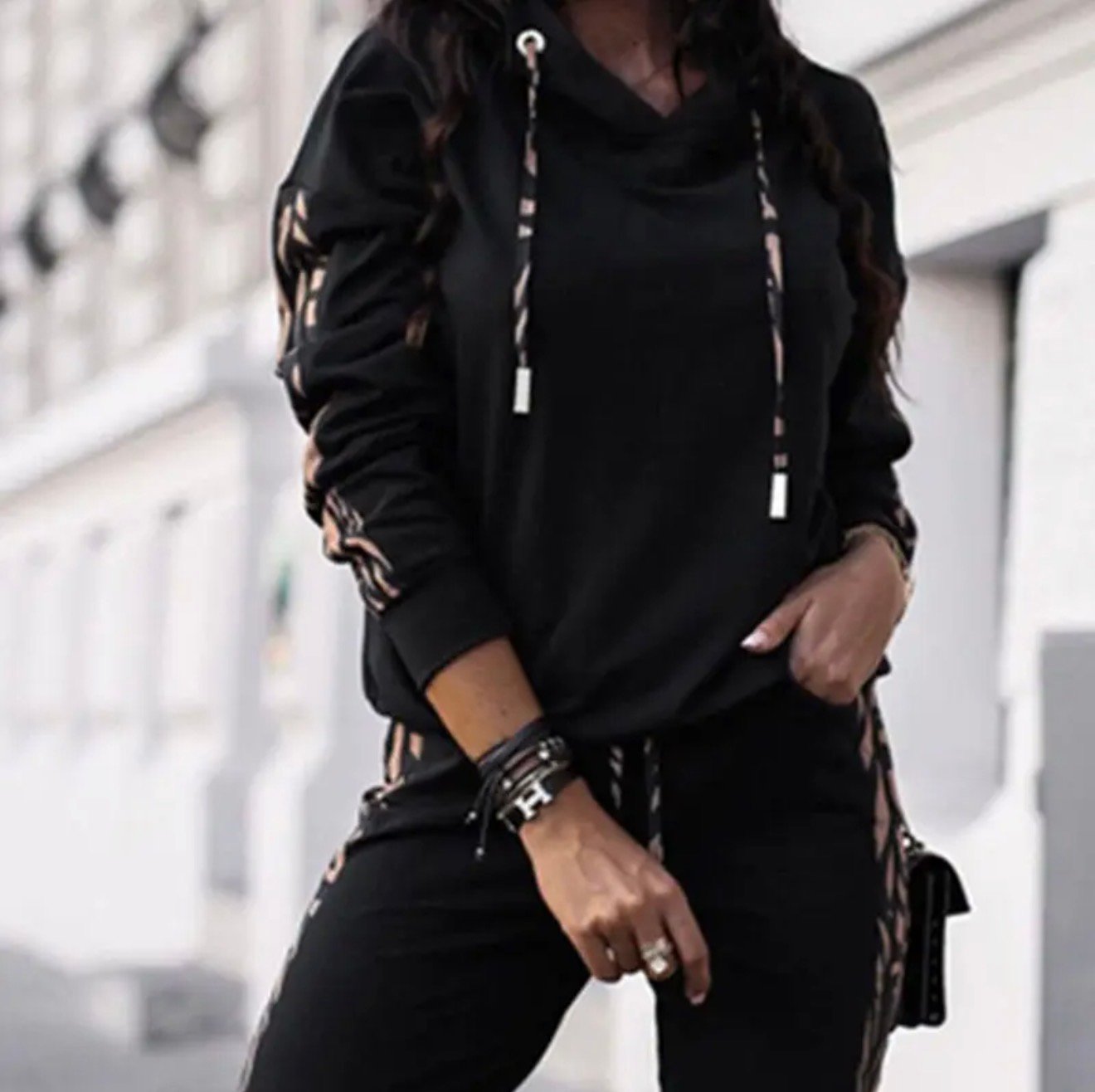 Conjunto jogger rayas - Imagen 5