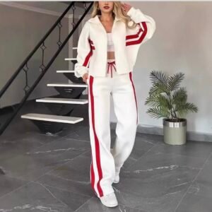 Conjunto chándal Y2K Rayas
