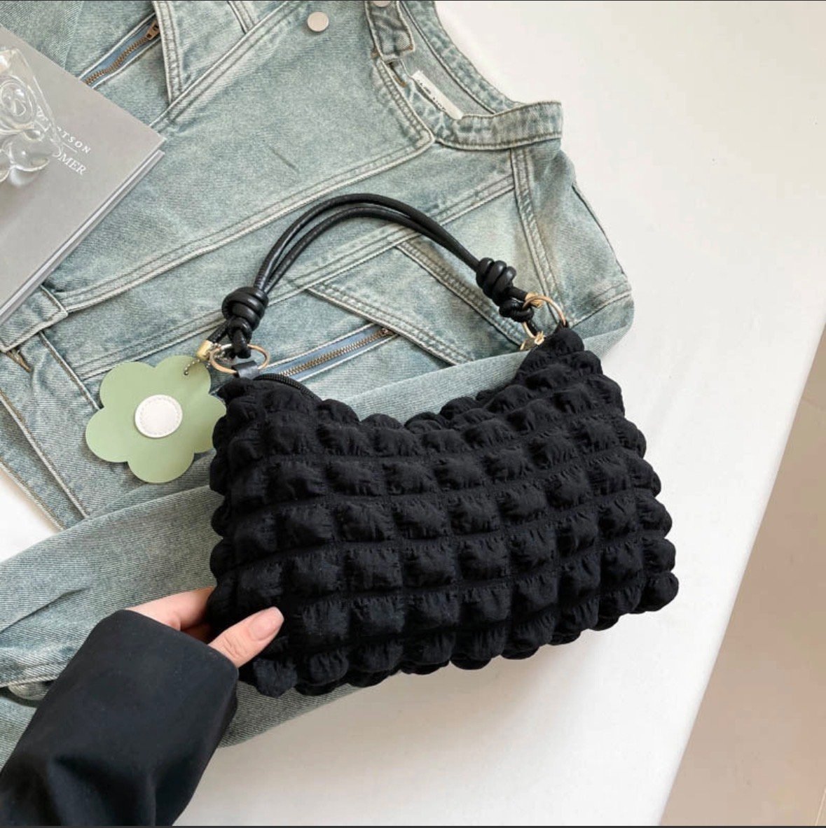 Bolso tote floral - Imagen 4