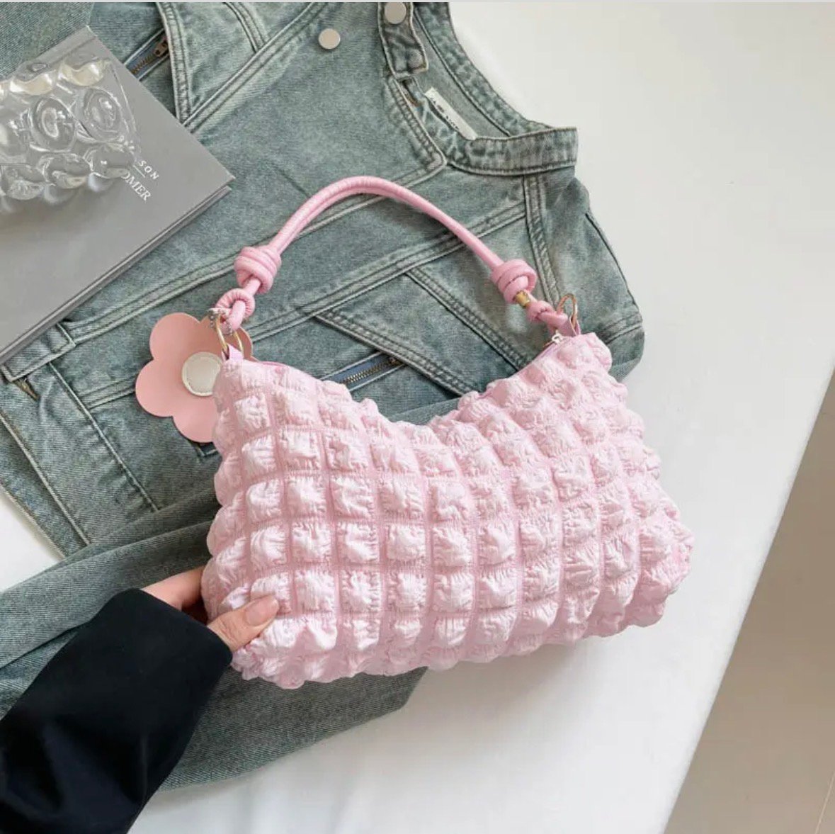 Bolso tote floral - Imagen 2