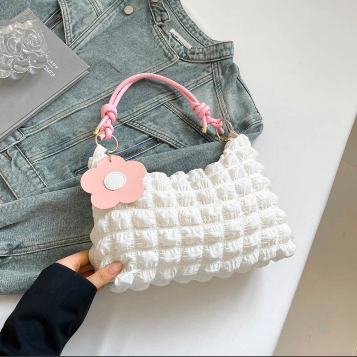 Bolso tote floral