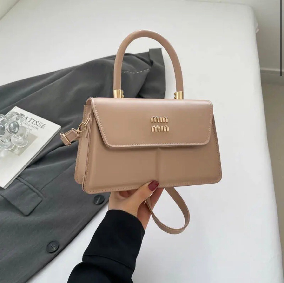 Bolso bandolera minimalista - Imagen 4