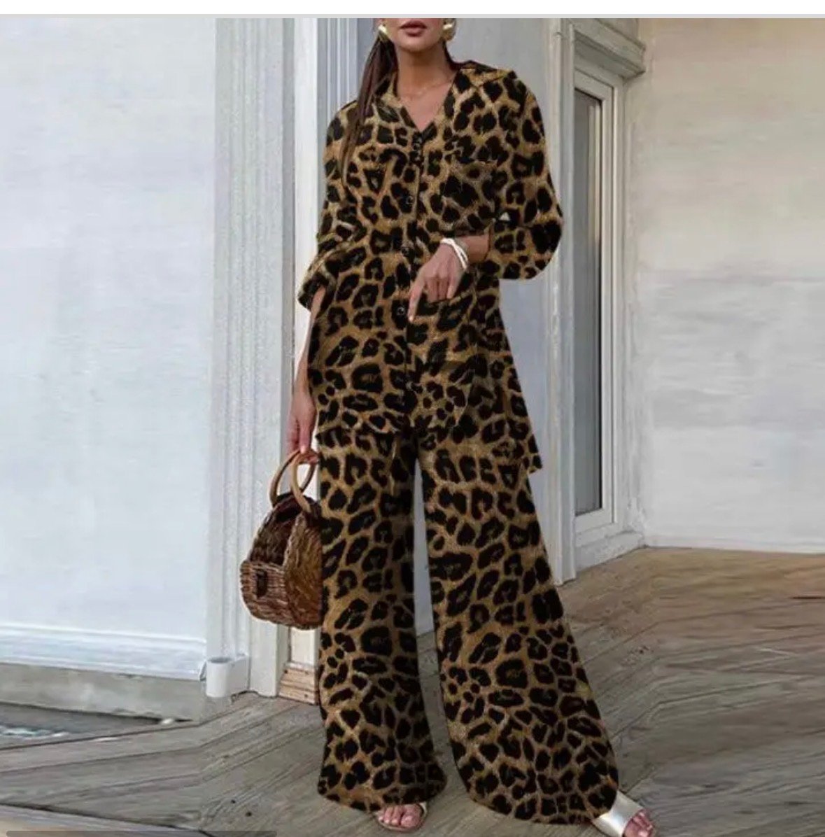 Conjunto de leopardo