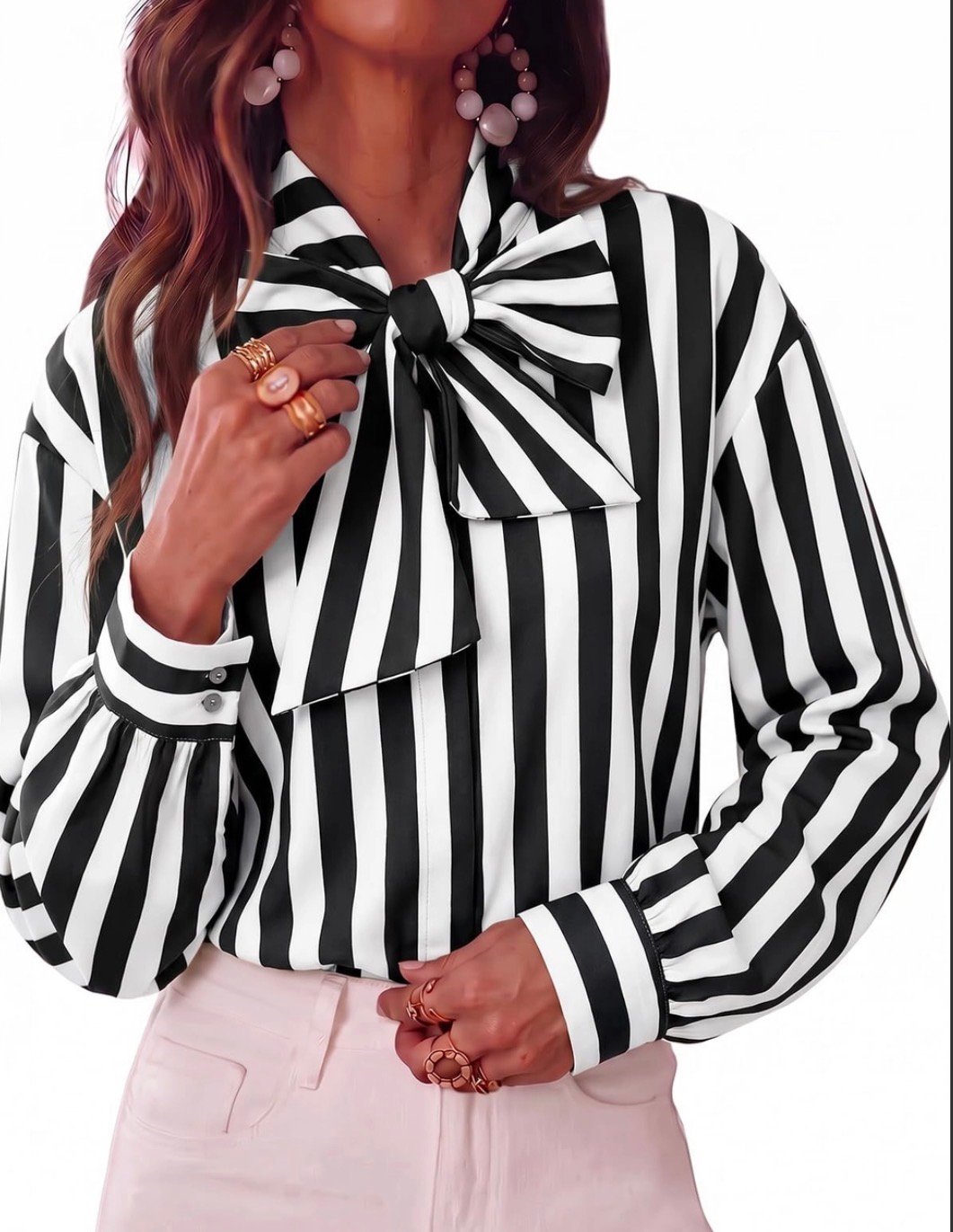 Blusa de rayas - Imagen 2