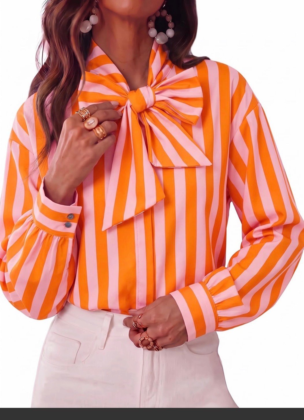 Blusa de rayas - Imagen 4