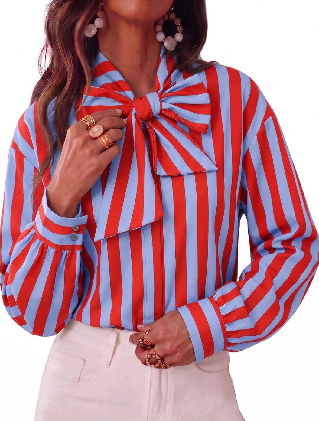 Blusa de rayas - Imagen 9